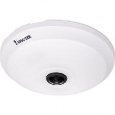 Vivotek FE9181-H 5 Megapixel Network Camera - Color, Monochrome - Motion JPEG, H.264, H.265 - 1920 x 1920 - CMOS - Cable - Dome - Wall Mount, Pendant Mount, Pole Mount, Corner Mount, Ceiling Mount FE9181-H