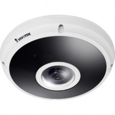 Vivotek FE9382-EHV 5 Megapixel Network Camera - Color, Monochrome - 65.62 ft Night Vision - H.265, H.264, Motion JPEG - 1920 x 1920 - 1.47 mm - CMOS - Cable - Dome - Wall Mount, Ceiling Mount, Pendant Mount, Pole Mount, Floor Mount FE9382-EHV