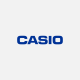 Casio 2PK LABEL PRINTER TAPE 9MM 3/8IN BLACK ON SILVER XR9SR2S