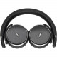 Samsung AKG N60 Noise Cancelling Headphones - Stereo - Mini-phone (3.5mm) - Wired/Wireless - Bluetooth - 32 Ohm - 10 Hz - 22 kHz - Over-the-head - Binaural - Circumaural - 3.94 ft Cable - Noise Canceling - Black GP-N060HAHCAAA