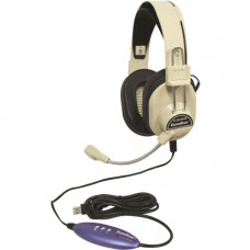 Ergoguys OVER EAR HEADSET W/ MICROPHONE USB HA-66USBSM