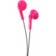 Victor  Of Japan, Limited JVC Earphone - Stereo - Pink - Mini-phone (3.5mm) - Wired - Earbud - Binaural - In-ear - 3.94 ft Cable HA-F12P