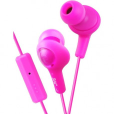 Victor  Of Japan, Limited JVC Gumy Plus Earset - Stereo - Pink - Mini-phone - Wired - 16 Ohm - 10 Hz - 20 kHz - Gold Plated - Earbud - Binaural - In-ear - 3.28 ft Cable HAFR6P