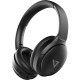 V7 Wireless Bluetooth Stereo ANC Headphones - Stereo - Mini-phone (3.5mm) - Wired/Wireless - Bluetooth - 49.2 ft - 32 Ohm - 20 Hz - 20 kHz - Over-the-ear - Binaural - Circumaural - Noise Cancelling Microphone - Noise Canceling - Black HB800ANC