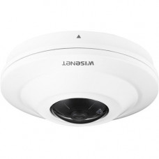 Hanwha Group Wisenet HCF-8010V 5 Megapixel Outdoor Surveillance Camera - Color - Fisheye - 2560 x 1944 - 0.98 mm Fixed Lens - CMOS - Wall Mount - IK10 - IP66 - Vandal Resistant HCF-8010V