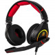 Thermaltake Tt eSPORTS CRONOS Headset - Stereo - Black, Red - USB - Wired - 32 Ohm - 20 Hz - 22 kHz - Over-the-head - Binaural - Circumaural - 9.84 ft Cable HT-CRO-DIECBK-21