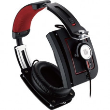 Thermaltake Tt eSPORTS Level 10 M Headset - Stereo - Mini USB, Mini-phone - Wired - 32 Ohm - 10 Hz - 22 kHz - Over-the-head - Binaural - Circumaural - Noise Cancelling, Omni-directional Microphone - Diamond Black HT-LTM010ECBL