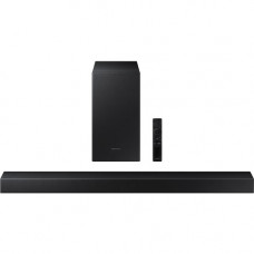 Samsung HW-T450 2.1 Bluetooth Speaker System - Black - Wall Mountable - DTS 2.0 Channel, Dolby 2ch, Surround Sound, Dolby Audio - USB - HDMI HW-T450/ZA