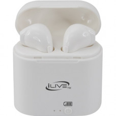 Digital Products International iLive Truly Wire-Free Earbuds (IAEBT209W) - Stereo - True Wireless - Bluetooth - 33 ft - 16 Ohm - 20 Hz - 20 kHz - Earbud - Binaural - In-ear IAEBT209W