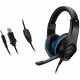 Digital Products International iLive Gaming Headset: Stereo Headphones (IAHG19B) - Stereo - Mini-phone - Wired - 32 Ohm - 20 Hz - 20 kHz - Over-the-head - Binaural - Circumaural - 6.50 ft Cable - Black IAHG19B