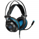 Digital Products International iLive Gaming Headset: Stereo Headphones (IAHG39B) - Stereo - Mini-phone - Wired - 20 Ohm - 20 Hz - 20 kHz - Over-the-head - Binaural - Circumaural - 7.20 ft Cable - Black IAHG39B