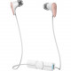 Zagg ifrogz Charisma Wireless Earbuds - Stereo - White Rose - Wireless - Bluetooth - 30 ft - 16 Ohm - 20 Hz - 20 kHz - Earbud - Binaural - In-ear IFCRME-WD0