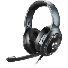 Micro-Star International  MSI IMMERSE GH50 Gaming Headset - Stereo - USB - Wired - 32 Ohm - 20 Hz - 20 kHz - Over-the-head - Binaural - Circumaural - 7.22 ft Cable - Uni-directional Microphone IMMERSE GH50