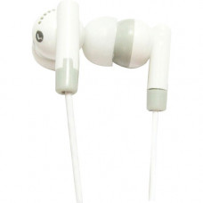 Supersonic IQ Sound Digital Stereo Earphones - Stereo - White - Mini-phone - Wired - 20 Hz 20 kHz - Earbud - Binaural - In-ear - 3.50 ft Cable IQ-101WHITE