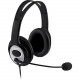 Microsoft LifeChat LX-3000 - Stereo - USB - Wired - Over-the-head - Binaural - Ear-cup - 6 ft Cable - Noise Cancelling Microphone JUG-00014
