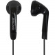 Koss KE5 Earphone - Stereo - Black - Mini-phone - Wired - 16 Ohm - 60 Hz 20 kHz - Earbud - Binaural - Outer-ear - 4 ft Cable KE5K