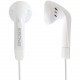 Koss KE5 Earphone - Stereo - White - Mini-phone - Wired - 16 Ohm - 60 Hz 20 kHz - Earbud - Binaural - Outer-ear - 4 ft Cable KE5W