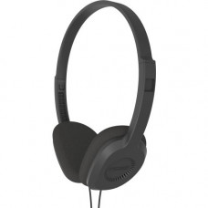 Koss KPH8 Headphone - Stereo - Black - Mini-phone - Wired - 32 Ohm - 80 Hz 18 kHz - Over-the-head - Binaural - Supra-aural - 4 ft Cable KPH8K