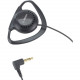 Bosch LBB 3442/00 Single Earphone - Mono - Dark Gray - Mini-phone (3.5mm) - Wired - 32 Ohm - 100 Hz 5 kHz - Gold Plated Connector - Over-the-ear - Monaural - Supra-aural - 3.94 ft Cable LBB3442/00