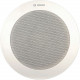 Bosch LC4-UC06E Indoor Ceiling Mountable Speaker - 6 W RMS - Black, White - 65 Hz to 20 kHz - 1.7 Kilo Ohm - TAA Compliance LC4-UC06E
