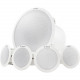 Bosch LC6-100S-L Speaker System - White - Ceiling Mountable - 180 Hz to 20 Hz LC6-100S-L