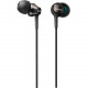 Sony EX Monitor Headphones (Black) - Stereo - Mini-phone - Wired - 16 Ohm - 8 Hz - 22 kHz - Earbud - Binaural - In-ear - 3.94 ft Cable - Black MDREX15AP/B