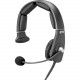 Bosch MH-300 Headset - Mono - Wired - Over-the-head - Monaural - Supra-aural - Noise Cancelling Microphone - TAA Compliance MH-300-DM-A4M