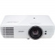 Acer H7850 DLP Projector - 16:9 - White - 3840 x 2160 - Front, Rear, Ceiling, Rear Ceiling - 4000 Hour Normal Mode - 10000 Hour Economy Mode - 4K UHD - 1,000,000:1 - 3000 lm - HDMI - USB - VGA In - 1 Year Warranty MR.JPC11.00C