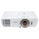 Acer V7850 DLP Projector - 16:9 - 3840 x 2160 - Front, Rear, Ceiling, Rear Ceiling - 4000 Hour Normal Mode - 10000 Hour Economy Mode - 4K UHD - 1,200,000:1 - 2200 lm - HDMI - USB - VGA In - 1 Year Warranty MR.JPD11.00C