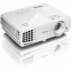 BenQ MW707 3D Ready DLP Projector - 16:10 - 1280 x 800 - Front, Ceiling - 720p - 5000 Hour Normal Mode - 10000 Hour Economy Mode - WXGA - 10,000:1 - 3500 lm - HDMI - USB MW707