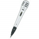 Naxa NAM-980 Microphone - Stereo - 70 Hz to 12 kHz - Wired - 16.50 ft - Dynamic - Uni-directional - Handheld - XLR - Silver Plated NAM980