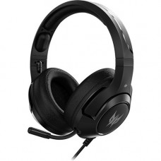 Acer Predator Galea 350 Gaming Headset - Stereo - Mini-phone, USB - Wired - 32 Ohm - 20 Hz - 20 kHz - Over-the-head - Binaural - Circumaural - 3.94 ft Cable - Noise Cancelling Microphone - Black NP.HDS11.00C