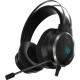 Acer Predator Galea 500 (PHW730) - Stereo - USB - Wired - 2.2 Kilo Ohm - 20 Hz - 20 kHz - Over-the-head - Binaural - Circumaural - 7.87" Cable - Uni-directional Microphone - Metallic Black NP.HDS1A.003