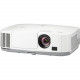 NEC Display NP-P401W LCD Projector - 16:9 - White - 1280 x 800 - 720p - 4000 Hour Normal Mode - 6000 Hour Economy Mode - WXGA - 4,000:1 - 4000 lm - HDMI - USB - VGA In - 3 Year Warranty NP-P401W