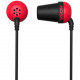 Koss Plug Earphone - Stereo - Red - Mini-phone - Wired - 16 Ohm - 20 Hz 20 kHz - Earbud - Binaural - In-ear - 3.94 ft Cable PLUG R