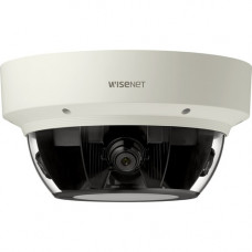 Hanwha Group Wisenet PNM-9000VQ 5 Megapixel Network Camera - Dome - H.264, Motion JPEG, H.265, H.264 (MPEG-4 Part 10/AVC) - 2560 x 1920 - Ceiling Mount, Pendant Mount, Corner Mount, Pole Mount, Gooseneck, Hanging Mount, Parapet Mount, Wall Mount PNM-9000V