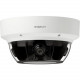 Hanwha Group Wisenet PNM-9002VQ Network Camera - Color - H.265, H.264, MJPEG, H.265M, H.265B, H.265H, H.265H, H.264B, H.264H - 2560 x 1920 - Parapet Mount, Gooseneck, Wall Mount, Corner Mount, Ceiling Mount, In-ceiling, Pole Mount, Box Mount, Pendant Moun