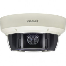 Hanwha Techwin WiseNet PNM-9081VQ 20 Megapixel Network Camera - Monochrome, Color - MPEG-4 AVC, H.264, H.265 - 2560 x 1920 - 3.60 mm - 9.40 mm - 2.6x Optical - CMOS - Cable - Dome - Wall Mount, Parapet Mount, Pole Mount, Corner Mount, Hanging Mount, Pipe 