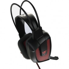 PATRIOT Memory Viper V360 7.1 Virtual Surround Headset - Black, Red - USB - Wired - Over-the-head - Binaural - Circumaural - Noise Canceling PV3607UMLK