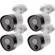 Q-See QTH8075B-4 5 Megapixel Surveillance Camera - 4 Pack - Color, Monochrome - 65 ft Night Vision - H.265 - 2592 x 1944 - 3.60 mm - CMOS - Cable - Bullet - Ceiling Mount, Wall Mount QTH8075B-4
