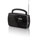 Digital Products International GPX R633B Shortwave Radio - LCD Display - 3 x D R633B