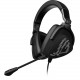 Asus ROG Delta S Animate Gaming Headset - Stereo - USB Type A, USB Type C - Wired - 32 Ohm - 20 Hz - 40 kHz - Over-the-head - Binaural - Ear-cup - 4.92 ft Cable - Uni-directional, Noise Cancelling Microphone - Black ROG DELTA S ANIMATE