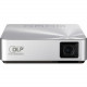 Asus S1 DLP Projector - 4:3 - Silver - 854 x 480 - 480p - 30000 Hour Normal ModeWVGA - 1,000:1 - 200 lm - HDMI - USB S1