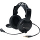 Koss SB40 Headset - Stereo - Mini-phone - Wired - 120 Ohm - 20 Hz - 20 kHz - Over-the-head - Binaural - Ear-cup - 9 ft Cable - Condenser, Electret Microphone - Black SB40