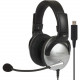 Koss SB45 USB Communication Headsets - Stereo - USB - Wired - 100 Ohm - 18 Hz - 20 kHz - Over-the-head - Binaural - Circumaural - 8 ft Cable SB45 USB