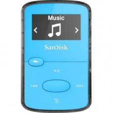 Sandisk SDMX26-008G-G46B 8 GB Flash MP3 Player - Blue - FM Tuner - Battery Built-in - microSD - AAC, MP3, WMA, WAV, Ogg Vorbis, Audible, FLAC - 18 Hour SDMX26-008G-G46B
