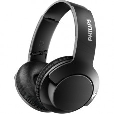 Philips BASS+ Bluetooth Headset - Stereo - Wireless - Bluetooth - 32.8 ft - 32 Ohm - 8 Hz - 21.50 kHz - Over-the-head - Binaural - Circumaural - Black SHB3175BK/00