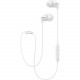 Philips UpBeat Bluetooth Headphones - Stereo - Wireless - Bluetooth - 32.8 ft - 16 Ohm - 20 Hz - 20 kHz - Behind-the-neck, Earbud - Binaural - In-ear - Noise Reduction Microphone - White SHB3595WT/10