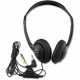 AmpliVox SL1006 Deluxe Headphone - Stereo - Black - Mini-phone - Wired - 32 Ohm - 20 Hz 25 kHz - Over-the-head - Binaural - Supra-aural - 6 ft Cable SL1006