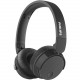 Philips BASS+ Wireless Headphone - Stereo - Wireless - Bluetooth - 32.8 ft - 32 Ohm - 9 Hz - 21 kHz - Over-the-head - Binaural - Supra-aural - Noise Canceling - Black TABH305BK/00